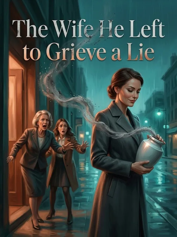 Cover of The Wife He Left to Grieve a Lie