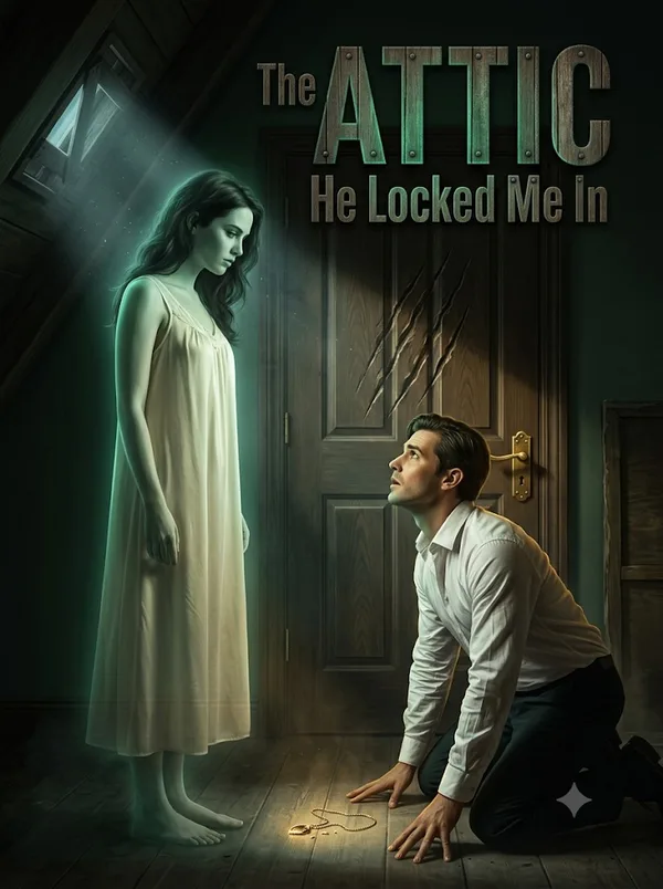 Cover of The Attic He Locked Me In