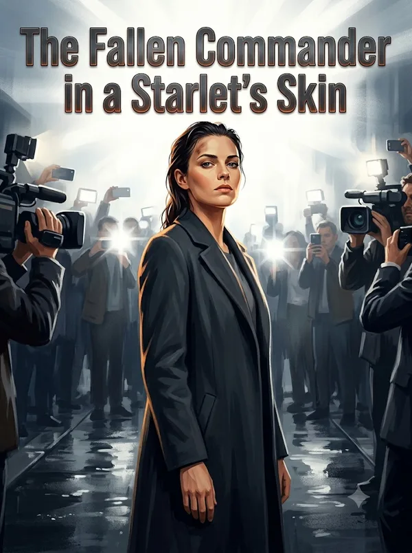 Cover of The Fallen Commander in a Starlet's Skin
