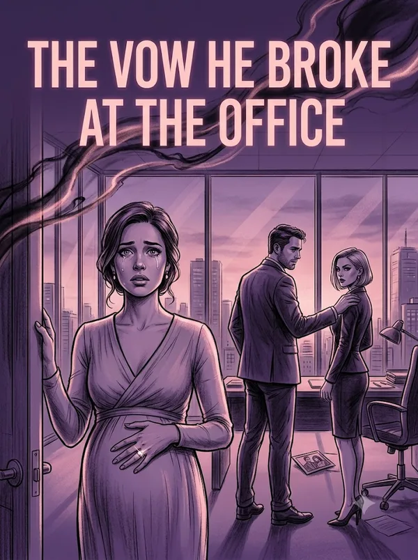 Cover of The Vow He Broke at the Office