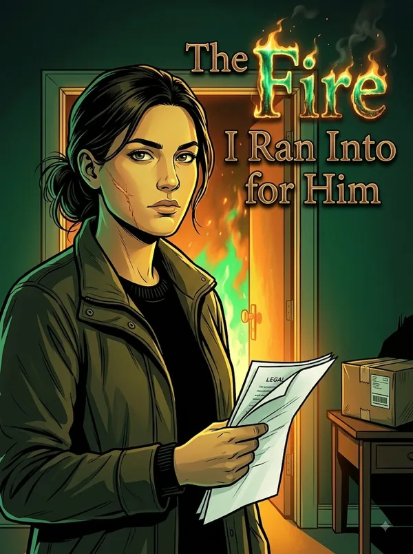Cover of The Fire I Ran Into for Him