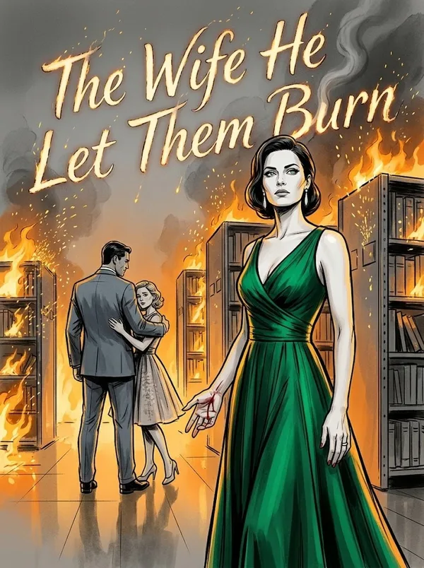 Cover of The Wife He Let Them Burn