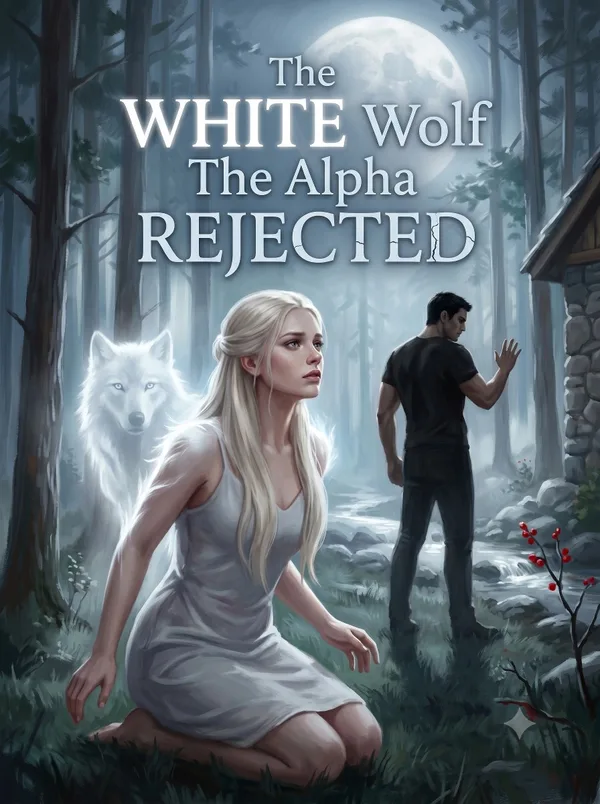 Cover of The White Wolf The Alpha Rejected