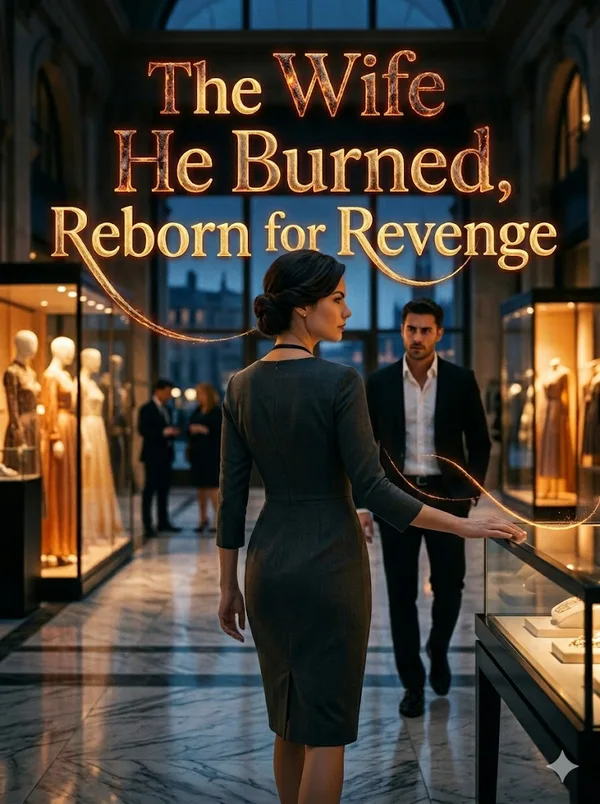 Cover of The Wife He Burned, Reborn for Revenge