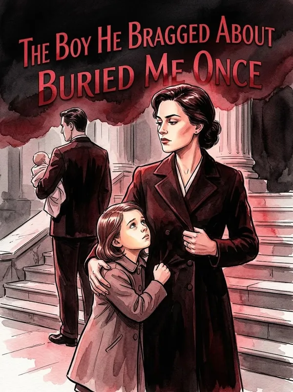 Cover of The Boy He Bragged About Buried Me Once