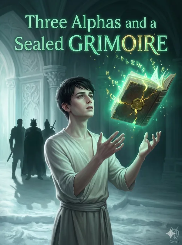 Cover of Three Alphas and a Sealed Grimoire