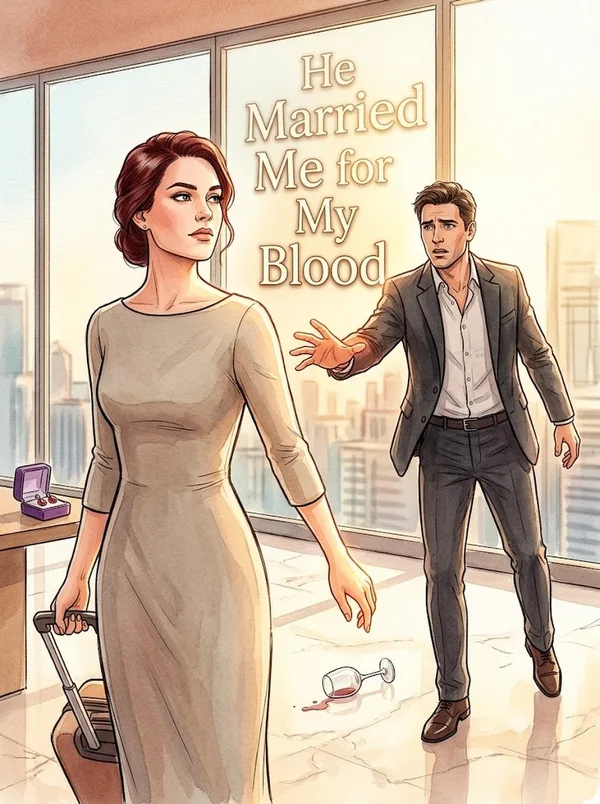 Cover of He Married Me for My Blood