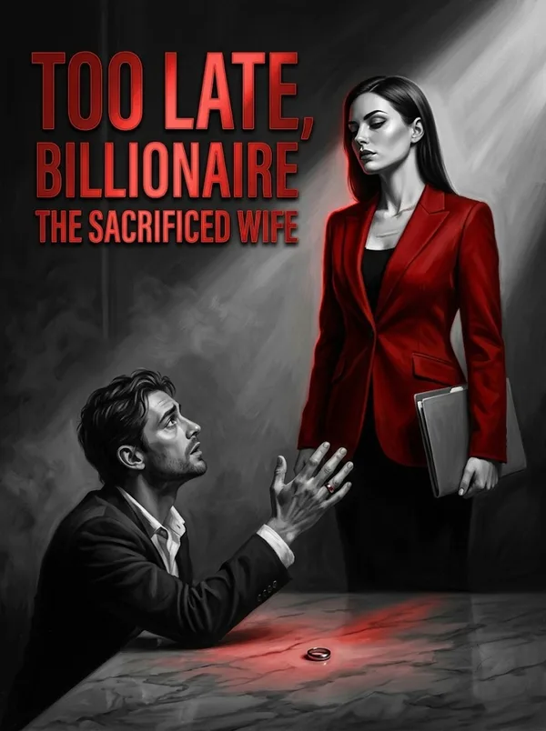 Cover of Too Late, Billionaire: The Sacrificed Wife
