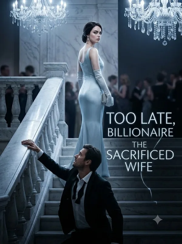 Cover of Too Late, Billionaire: The Sacrificed Wife