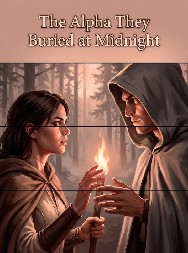 Cover of The Alpha They Buried at Midnight