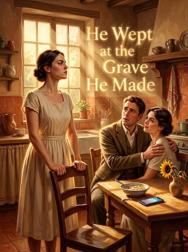 Cover of He Wept at the Grave He Made