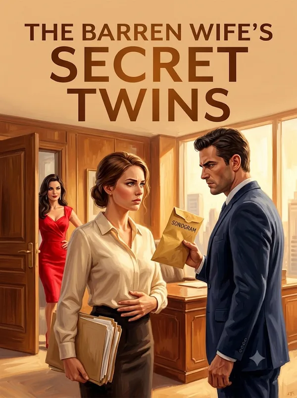 Cover of The Barren Wife's Secret Twins