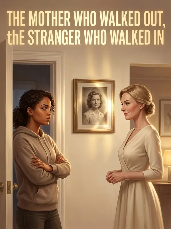 Cover of The Mother Who Walked Out, the Stranger Who Walked In