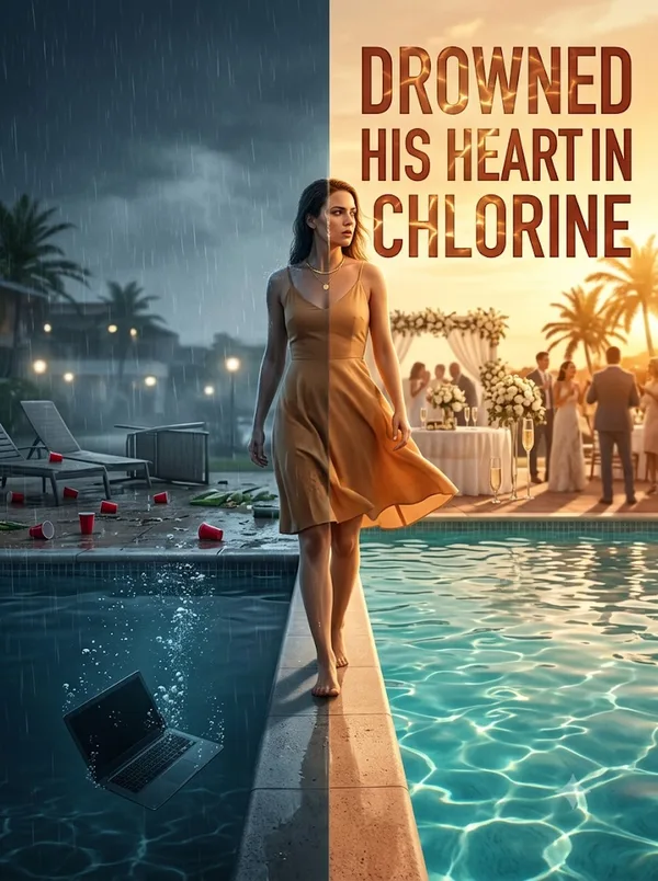 Cover of Drowned His Heart in Chlorine