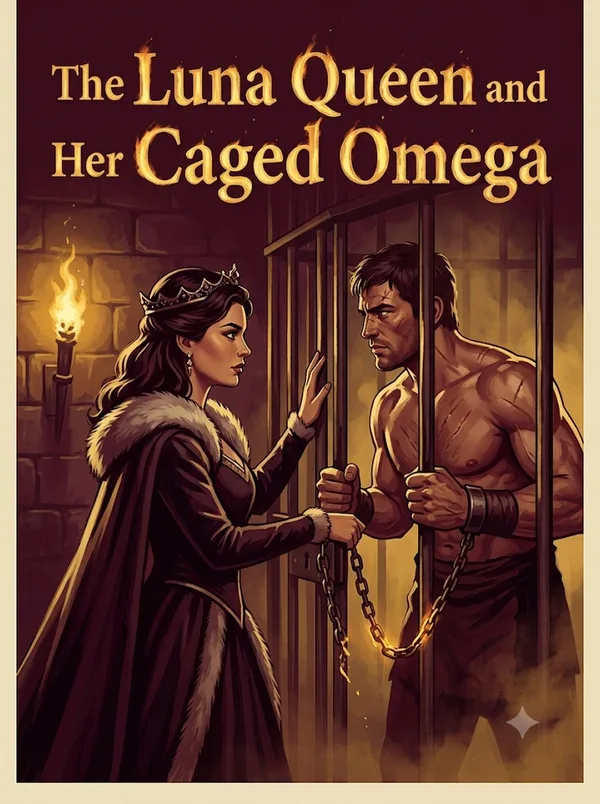 Cover of The Luna Queen and Her Caged Omega