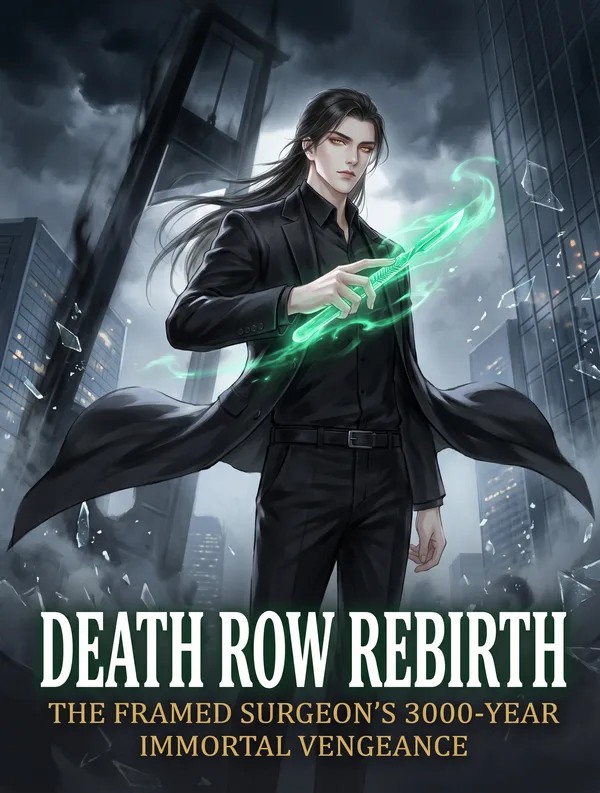 Cover of Death Row Rebirth: The Framed Surgeon's 3000-Year Immortal Vengeance