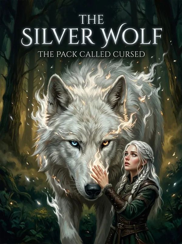 Cover of The Silver Wolf the Pack Called Cursed