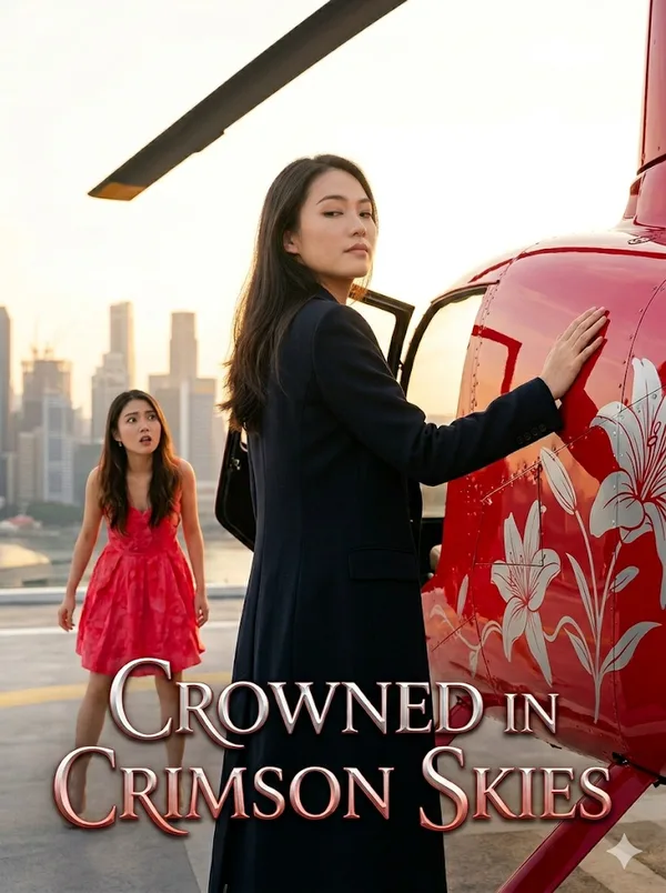Cover of Crowned in Crimson Skies