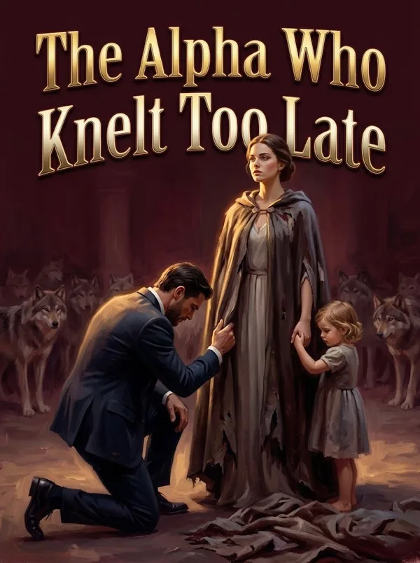Cover of The Alpha Who Knelt Too Late