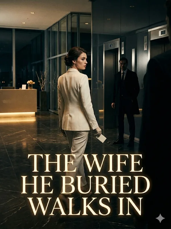 Cover of The Wife He Buried Walks In