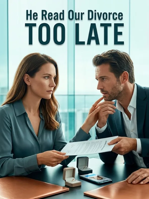 Cover of He Read Our Divorce Too Late