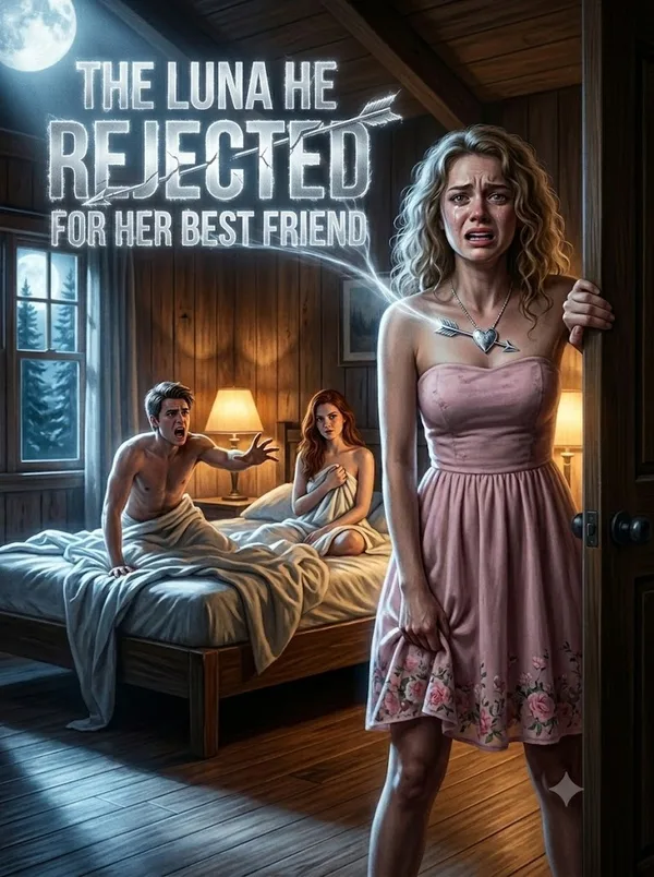 Cover of The Luna He Rejected for Her Best Friend