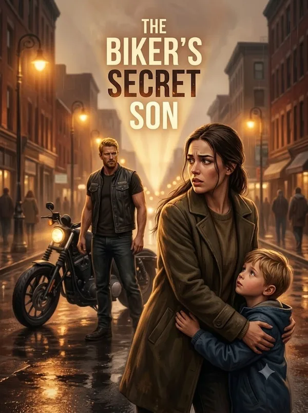 Cover of The Biker's Secret Son