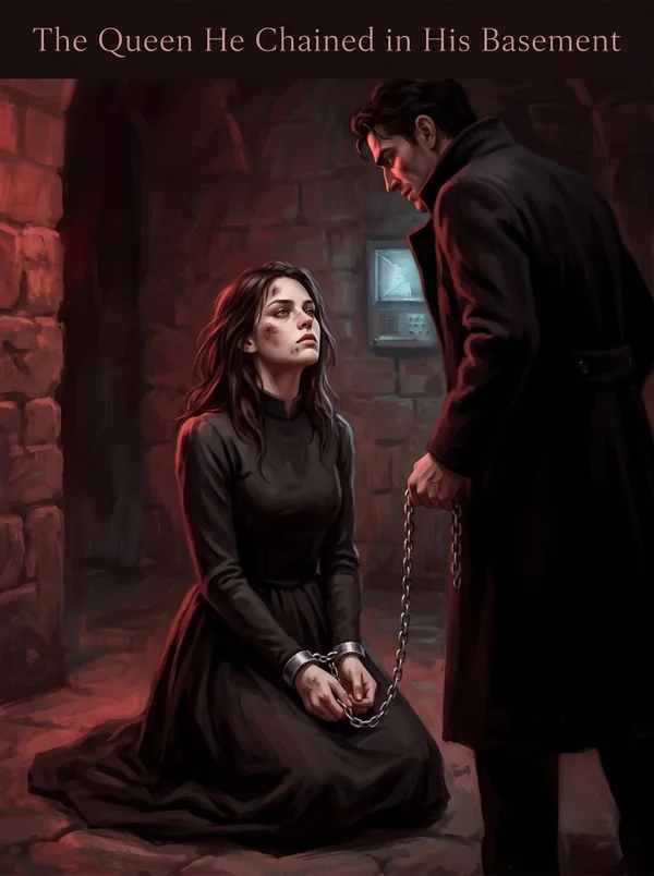 Cover of The Queen He Chained in His Basement
