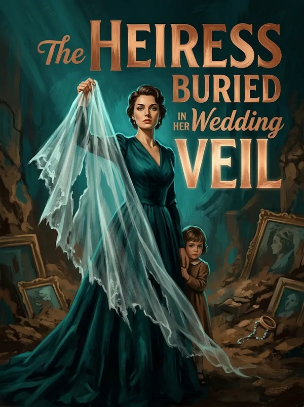 Cover of The Heiress Buried in Her Wedding Veil