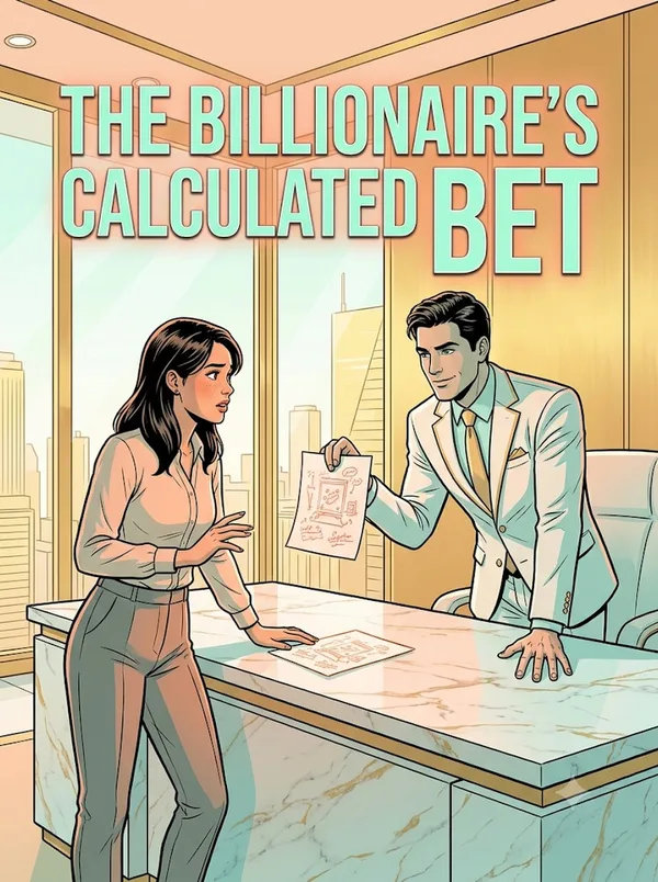 Cover of The Billionaire's Calculated Bet