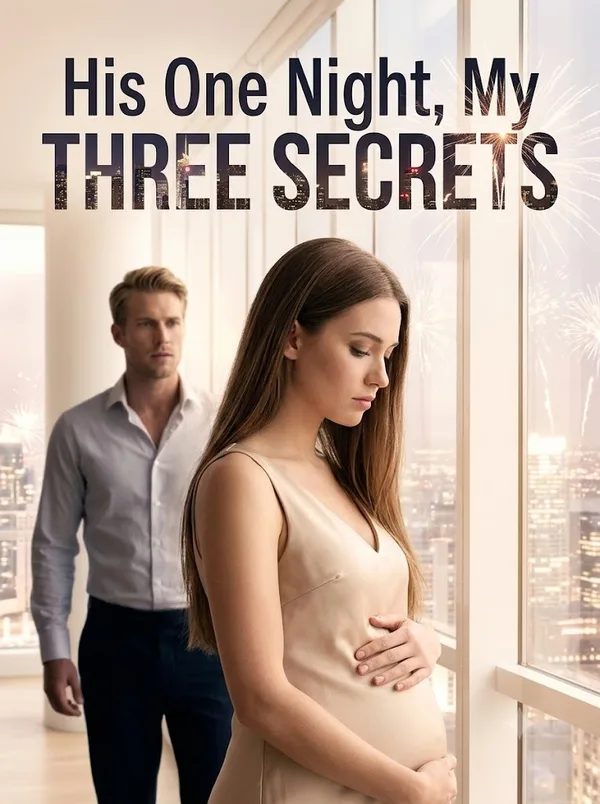 Cover of His One Night, My Three Secrets