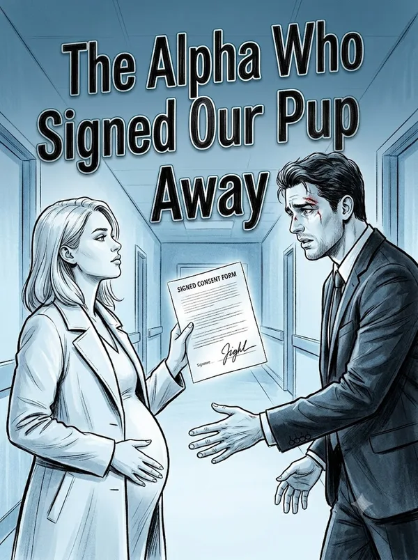Cover of The Alpha Who Signed Our Pup Away