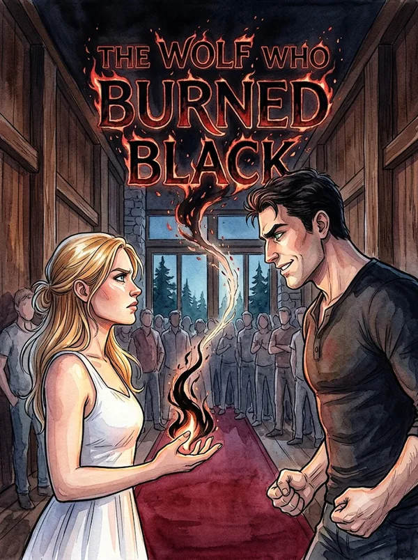 Cover of The Wolf Who Burned Black