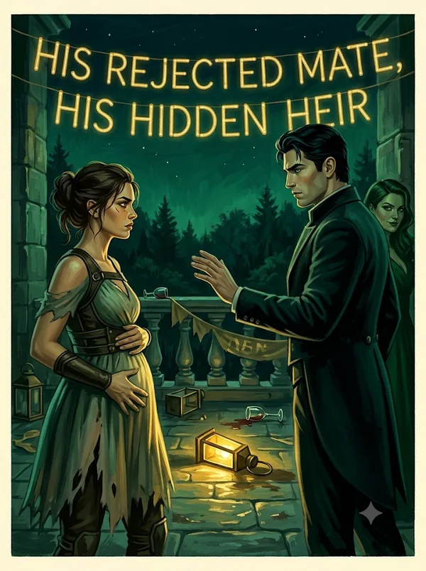 Cover of His Rejected Mate, His Hidden Heir