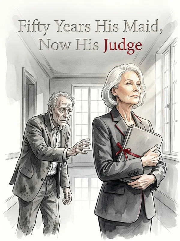 Cover of Fifty Years His Maid, Now His Judge