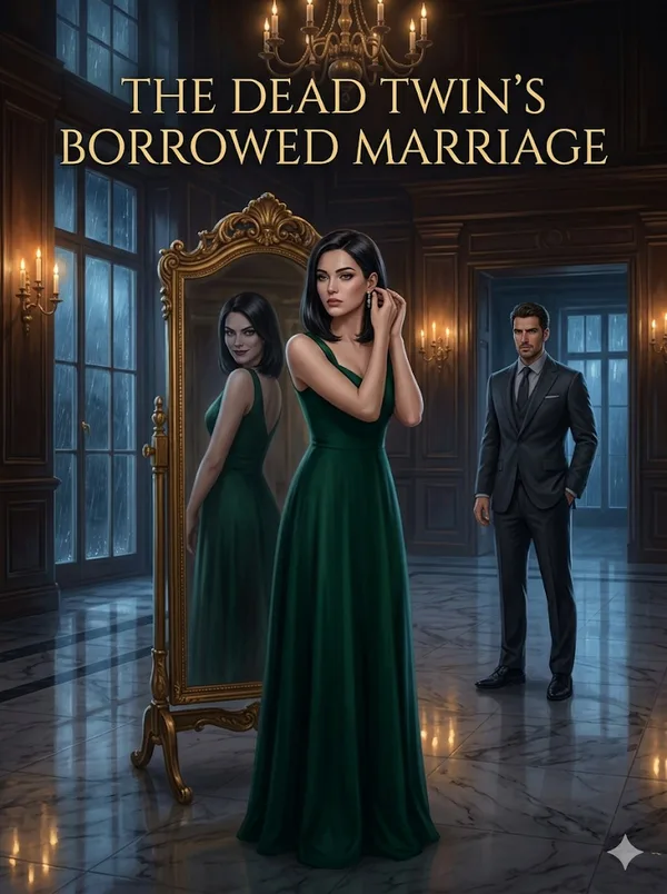 Cover of The Dead Twin's Borrowed Marriage