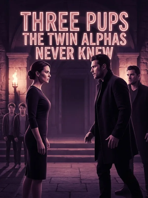 Cover of Three Pups The Twin Alphas Never Knew