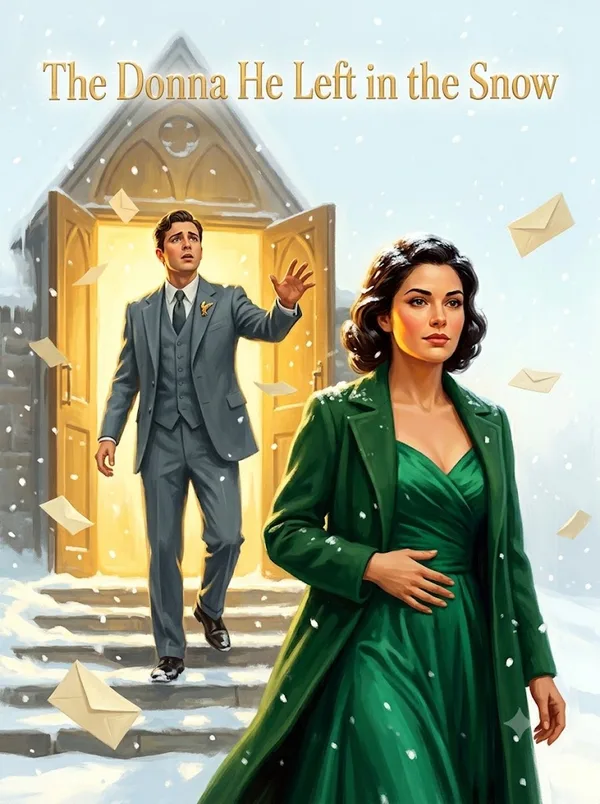 Cover of The Donna He Left in the Snow