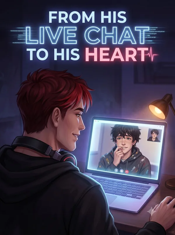 Cover of From His Live Chat to His Heart
