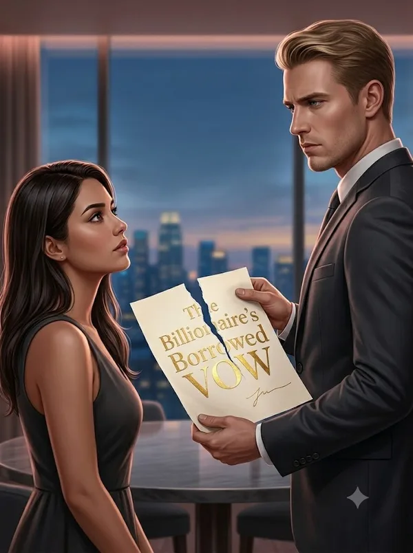 Cover of The Billionaire's Borrowed Vow