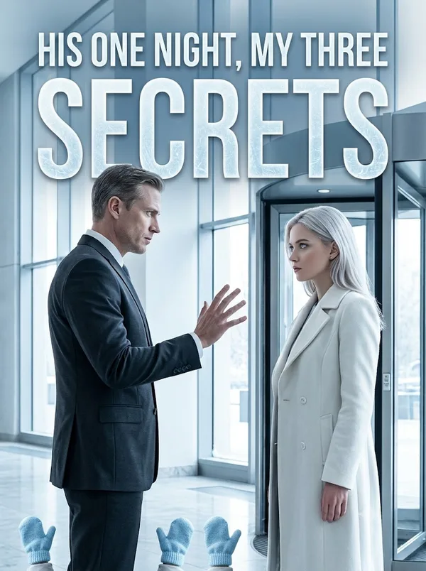 Cover of His One Night, My Three Secrets