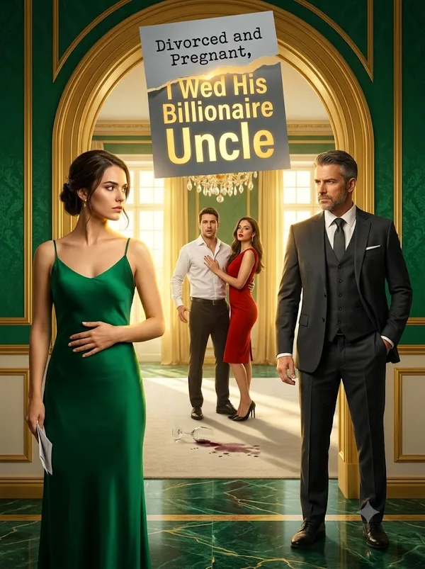 Cover of Divorced and Pregnant, I Wed His Billionaire Uncle