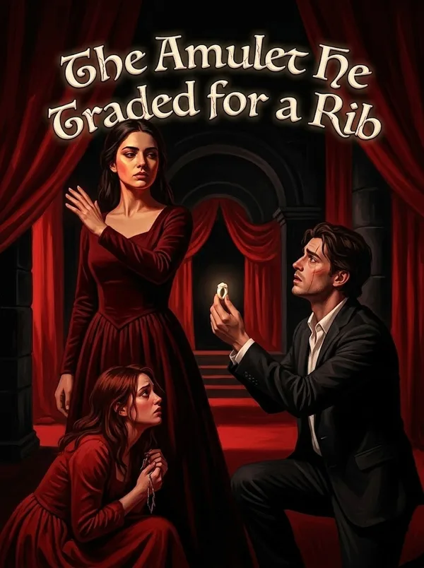 Cover of The Amulet He Traded for a Rib