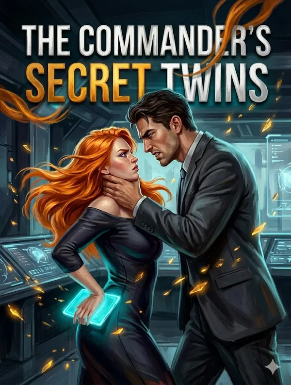 Cover of The Commander's Secret Twins