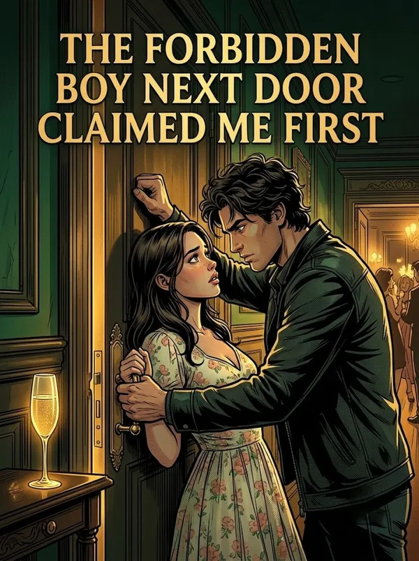 Cover of The Forbidden Boy Next Door Claimed Me First