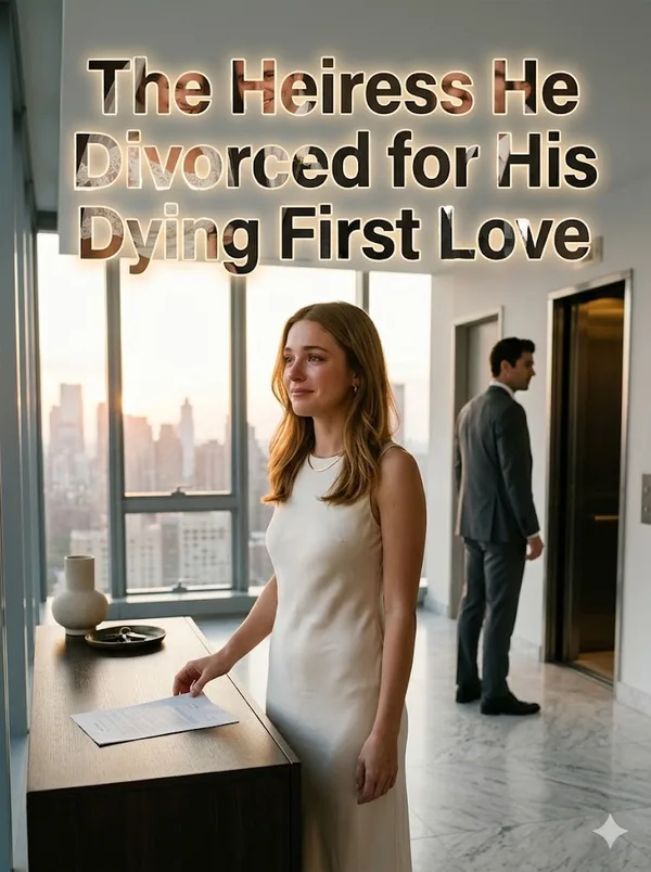 Cover of The Heiress He Divorced for His Dying First Love