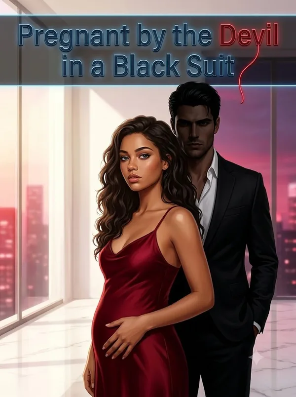 Cover of Pregnant by the Devil in a Black Suit