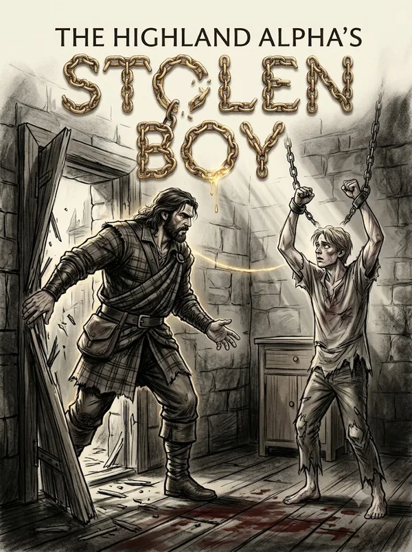 Cover of The Highland Alpha's Stolen Boy