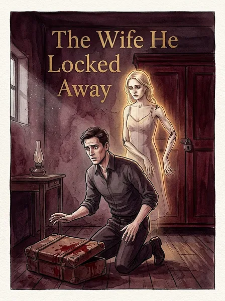 Cover of The Wife He Locked Away