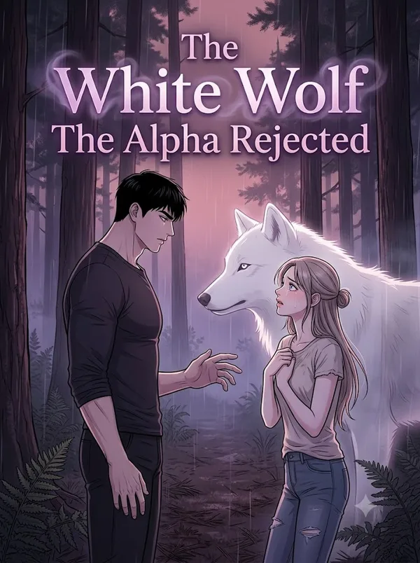 Cover of The White Wolf The Alpha Rejected